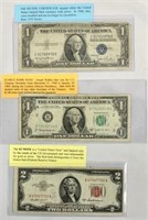 Barr Note-$2 Note - Old Silver Certificate