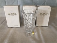 24% Lead Crystal vases (selling 7 all together)
