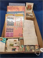 Lot of Assorted Stamps & Stamp Albums