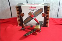 Vintage SpecCast Indian Travel Airplane Bank