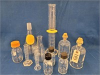 bottles, graduated cylinders, and more