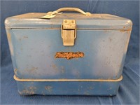 rare Vintage Metal Pathfinder Lunch Cooler