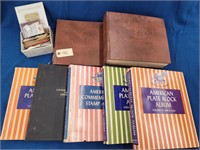 American Plate Block and Commemor. Stamp Albums