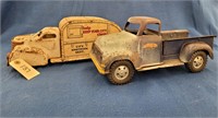 1940's Mar X Toys Garbage Truck, Tonka Pick-up