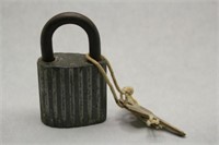 Vintage Eagle Lock and key