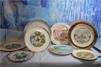 Large Lot of Vintage Collector Plates