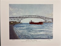 Print, "Arch of Friendship" by Jim Clary