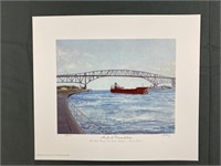 Signed "Arch of Friendship " Print by Jim Clary
