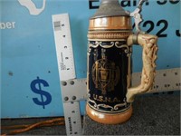 US NAVAL ACADEMY LIDDED STEIN