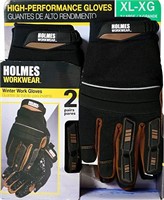 2-Pack of Holmes Workwear Winter Work Gloves