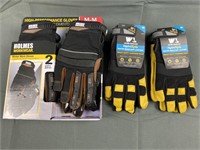 4 Pair of Work Gloves