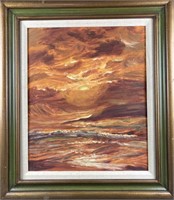 "Sunset" Painting