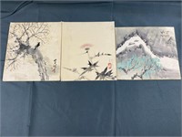 3 Oriental Prints
