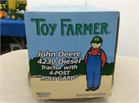 Ertl Toy Farmer JD 4230 Diesel w/4-Post Roll Gard