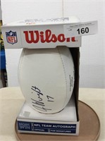 MN Vikings Football w/Jarvis Wright Autograph
