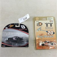 Two Racecars, 1/64 scale