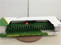 Ertl JD #400 Toolbar Rotary Hoe, 1/16 scale