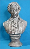 Plaster Cast Bust Mozart