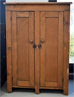 Antique Canadiana Pine Jam Cupboard