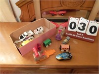 Lot of Toy Cars and Trains