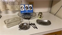 Lot of Assorted Glassware and Service Items