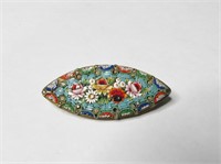 Antique Micro Mosaic Pin / Brooch (Italy)
