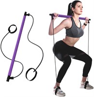Pilates Stick Muscle Toning Bar Home Gym