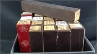 Lot of 25 antique piano music rolls