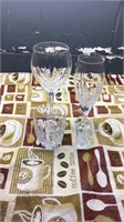 Crystal bar glasses