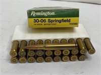 (20 Rds)30-06 Springfield Ammo 150 Gr Bronze Point