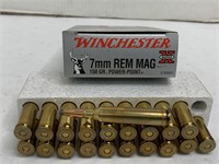 (20 Rds) 7MM Rem Mag Ammo 150 Gr Power-Point