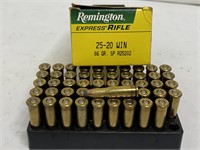 (50 Rds) 25-20 Win Ammo 86 Gr SP