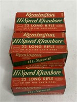 (250 Rds) .22 Long Rifle Ammo Remington Hi-Speed