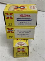 (150 Rds) .22 Winchester Magnum  Ammo JHP