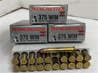 (60 Rds) 375 Win Ammo 200 Gr Power-Point
