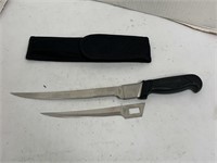 (3x Bid) Knife with 2 Stainless Detachable Blades