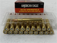 (20 Rds) 30-06 Springfield Ammo 150 Gr FMJ