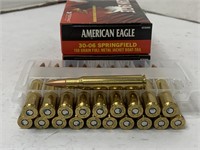 (40 Rds) 30-06 Springfield Ammo 150 Gr FMJ