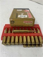 (16 Rds) 270 Win Ammo 150 Gr Nosler Partition