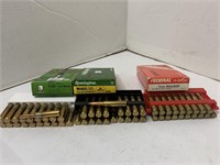(18 Rds) Assorted 7MM Mauser Ammo 40 Spent Casings