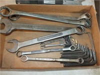 ASSORTED WRENCHES, ALLEN, COMBINATION