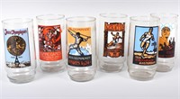 ASSORTED OLYMPICS DRINKING GLASSES - LOT OF 6