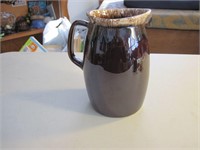 Hull Drip Glaze Stoneware Pitcher