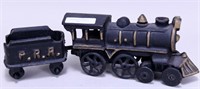 Cast Iron Train Engine & Coal Car