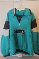Vintage San Jose Sharks Starter Jacket XL