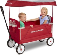 Radio Flyer 3-In-1 EZ Folding Collapsible Wagon