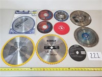 Assorted Saw Blades and Cut-Off Blades