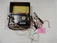 Vintage Voltamp Household Medical Battery No 6