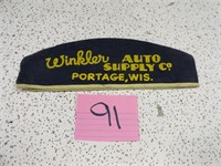 Winkler Auto Supply Co Portage Wis Hat