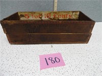 Vintage 5 For 10 Cents Wood Box